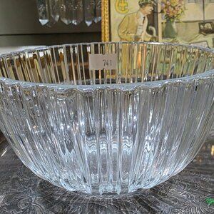 Godinger Empress Crystal Serving Bowl Made in Italy